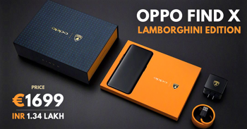 Oppo Find X Lamborghini Edition Launched at 1699 Euros (INR 1.34 Lakh)