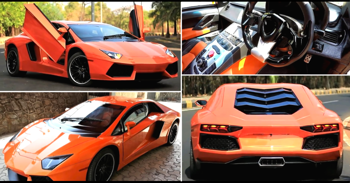 Honda Accord Sedan Modified Into Lamborghini Aventador Supercar