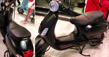 Piaggio Vespa Notte Launched in India @ INR 70,285