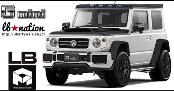 Suzuki Jimny G-Mini Edition Officially Unveiled by Liberty Walk (Japan)