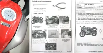 Yamaha Finally Acknowledges R15 Version 3 Tank Panel Problem