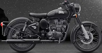 Royal enfield 500cc mat black price sale