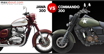 Jawa 300 vs UM Renegade Commando 300 (Quick Comparison)