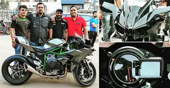 India's 1st 2019 Ninja H2R Delivered by Anzen Kawasaki