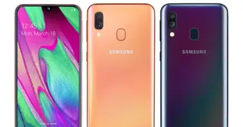 Samsung Galaxy A40 Listed on the Official Website