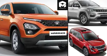 Tata Harrier Beats Jeep Compass & Mahindra XUV500 (Sales Report)