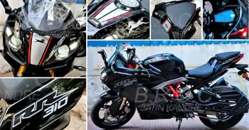 Meet TVS Apache RR310 Phantom Black (Live Photos)