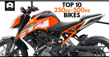 Top 10 Best-Selling 250cc-500cc Bikes in India (June 2019)