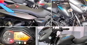 Live Photos: Bajaj Pulsar 125 Neon Fully Revealed