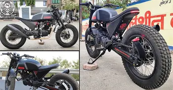 KGF Bike Details and Photos - Based on Hero Karizma R