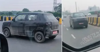 Maruti Suzuki S-Presso Micro SUV Spotted Testing in India