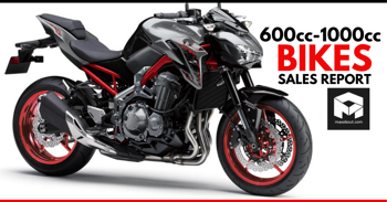 Complete Sales Report of 600cc-1000cc Bikes in India