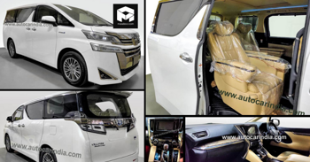 India-Spec Toyota Vellfire Premium MPV Fully Revealed