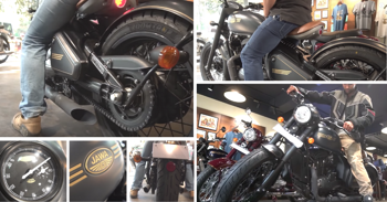 Jawa Perak Bobber Walkaround and Exhaust Sound Video