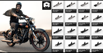 BS3 and BS4 Royal Enfield Classic 350 Silencers Price List