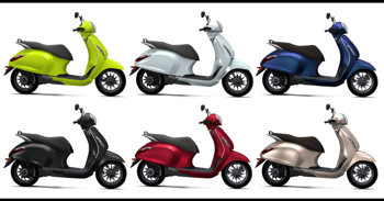 Bajaj Chetak Colour Options: Chetak Urbane vs Chetak Premium