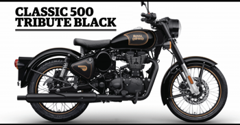 Here's How You Can Own a Royal Enfield Classic 500 Tribute Black