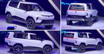 All-New Tata Sierra SUV Concept Officially Revealed