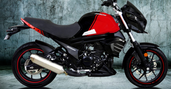 BS6 Mahindra Mojo 300 Ruby Red Revealed; Launch Soon