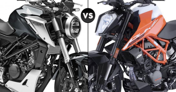 Honda CB125R vs 2021 KTM Duke 125 (Quick Comparison)