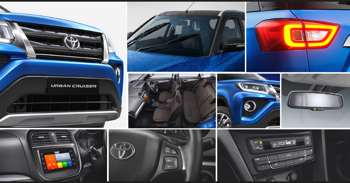 2021 Toyota Urban Cruiser Variant-Wise Price List in India