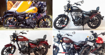 Mini-Me Royal Enfield Meteor 350 Scale Models Leaked