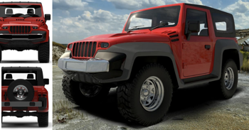 New Mahindra Thar Dress Kit Revealed by DC Design (DC2)