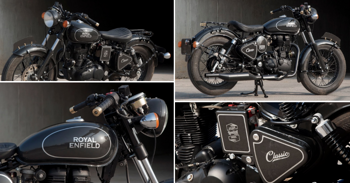 Meet Royal Enfield Graphite by EIMOR Customs (Hyderabad)