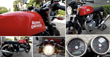 Rocker Red Royal Enfield Continental GT 650 Walkaround Video