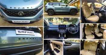 Tata Safari Adventure Persona Live Photos - Tropical Mist Shade