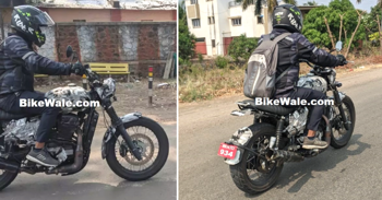 Jawa Forty Two Scrambler Spotted Testing For the First Time