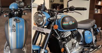 Jawa Dealer Reveals Customised Jawa 42; Available At No Extra Cost