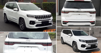 Jeep Grand Commander (7-Seater Compass) Photos Leaked!