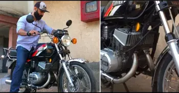 Meet India's 1st Yamaha RX 200 - Check Out The Exhaust Sound!