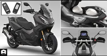 Honda ADV350 Adventure Scooter Unveiled; Features Smart Key System