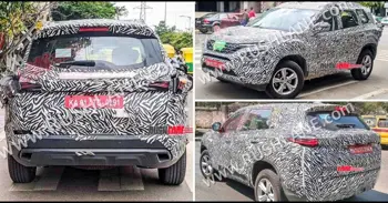 New Tata Safari And Harrier Petrol Variants Spotted Road Testing