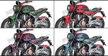 250cc Bajaj-Triumph Motorcycle Rendered - Based on Trident 660