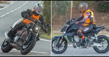 KTM Duke 990 Spotted Testing Again; Gets New Bodywork