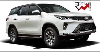 Toyota Fortuner Faces 2022’s First Price Hike; Goes Up To Rs 1.10 Lakh Costlier