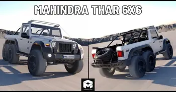 Meet Mercedes-Benz G63 AMG 6x6 Inspired Mahindra Thar 6x6