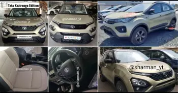 Tata Kaziranga Editions Leaked - Harrier, Safari, Nexon, Punch