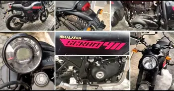 New Royal Enfield Scram 411 Exclusive Walkaround Video