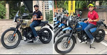 Royal Enfield Himalayan To Get 2 New Colors - Dune Brown & Glacial Blue