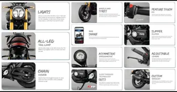 Key Features of the 225cc TVS Ronin Scrambler Motorcycle