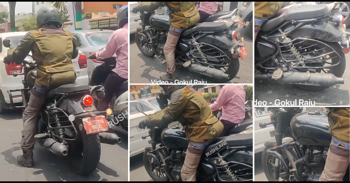 Production-Ready Royal Enfield Meteor 650 Spotted in India