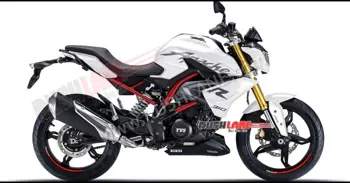 TVS Apache 310 Street Version Rendered - Based On BMW G310R