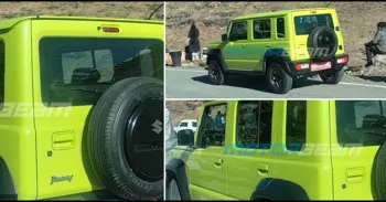 5-Door Maruti Suzuki Jimny SUV Spotted Undisguised In India