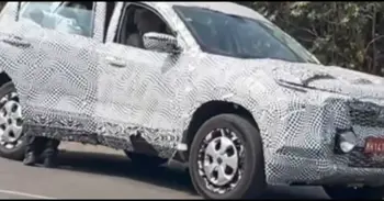 2023 Tata Safari Spotted Testing - To Get Major Design Update