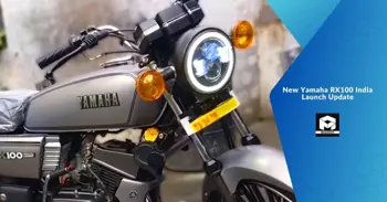 New Yamaha RX100 India Launch Update By Yamaha India Chairman