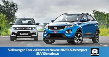 Volkswagen Tera vs Brezza vs Nexon: 2025's Subcompact SUV Showdown